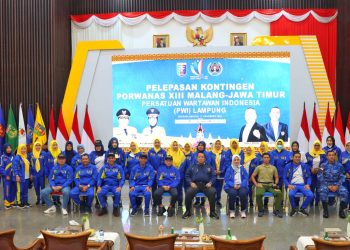Gubernur Lampung Lepas Kontingen Porwanas XIII Tahun 2022 ke Malang-Jawa Timur