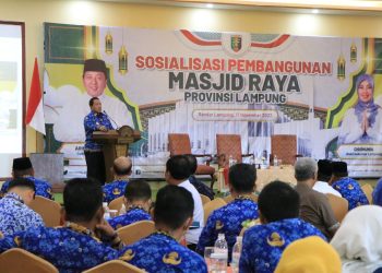 Gubernur Arinal Djunaidi Lakukan Sosialisasi Pembangunan Masjid Raya Provinsi Lampung